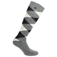 Calze Equithème Argyle donna Grigio / écru
