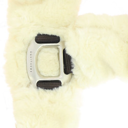 Capezzina Equithème Teddy Cioccolato / écru Marrone