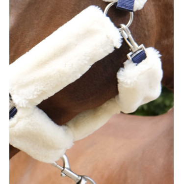 Capezzina Equithème Teddy Marina / écru Blu