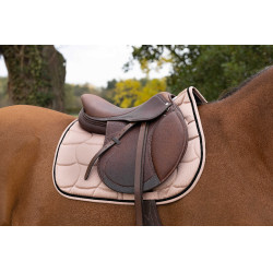 Sottosella Equithème Satin Oro rosa Nero
