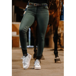 Pantaloni Equithème Safir Verde foresta