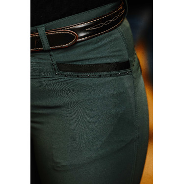 Pantaloni Equithème Safir Verde foresta