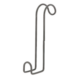 Porta-briglia Hippotonic con ganci Nero