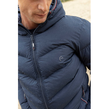 Piumino da uomo Equithème Michael Blu navy