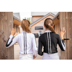 Camicia da concorso Pénélope Showshirt Bianco