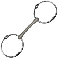Capezzina rialzata con grandi anelli in resina Privilege Equitation Grigio Capezzina rialzata con grandi anelli in resina Privilege Equitation Grigio