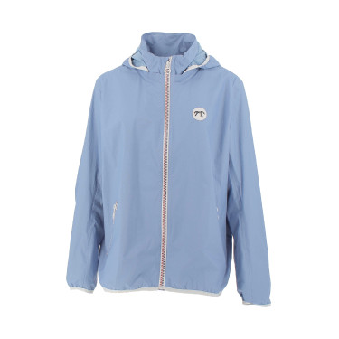 Impermeabile Pénélope RainShort Artic Blu