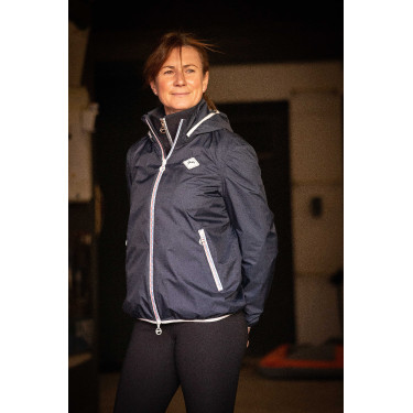 Impermeabile Pénélope RainShort Marina Blu marino