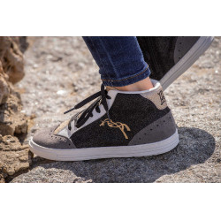 Sneakers Jupiter High Top Pénélope Nero / grigio