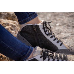 Sneakers Jupiter High Top Pénélope Nero / grigio