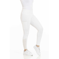 Pull-on Equithème Brigitte fondo in silicone Bianco