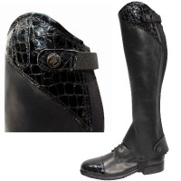 Mini chaps VENEZIA Privilege Equitazione Nero Mini chaps VENEZIA Privilege Equitazione Nero