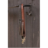 Lascia cane Pénélope Rubber Avana Marrone