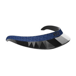 Vizier voor helm Naca GlowUp Nero lucido / blu
