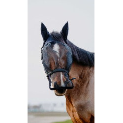 Capestro + maschera anti UV Equithème Nero