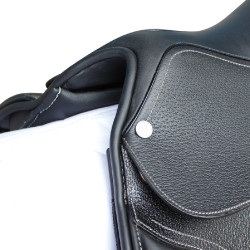 Selle Hybrid poney Privilege Equitation Marron