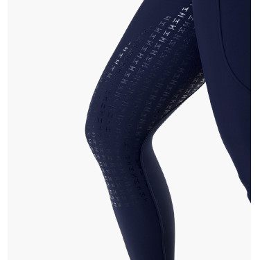 Pantaloni da equitazione Horseware Flexfit invernali full grip donna Marina Blu marino