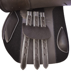 Selle mixte Lyon Privilege Equitation Marron Selle mixte Lyon Privilege Equitation Marron
