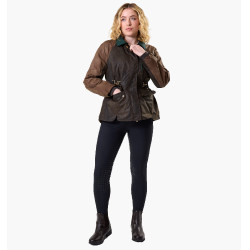 Cappotto cerato Horseware 40° anniversario donna Baio heritage / verde Rambo