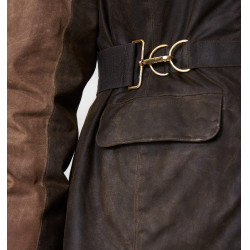 Cappotto cerato Horseware 40° anniversario donna Baio heritage / verde Rambo