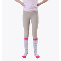 Leggings da equitazione per bambini Horseware Horseware beige Leggings da equitazione per bambini Horseware Horseware beige
