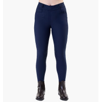 Leggings Easefit Hybrid Horseware con grip al ginocchio da donna Marina Blu marino