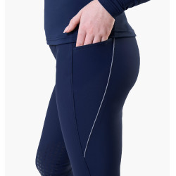 Leggings Easefit Hybrid Horseware con grip al ginocchio da donna Marina Blu marino