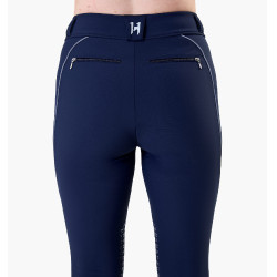 Leggings Easefit Hybrid Horseware con grip al ginocchio da donna Marina Blu marino