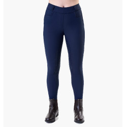 Leggings Easefit Hybrid Horseware full grip donna Marina Blu marino Leggings Easefit Hybrid Horseware full grip donna Marina Blu marino