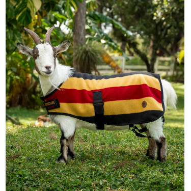 Coperta in pile Horseware Newmarket per capra Oro bianco