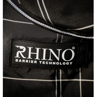 Coperta Horseware Rhino Turnout Bundle liner 0 g e 200 g Quadri nero / nero e bianco Motivi