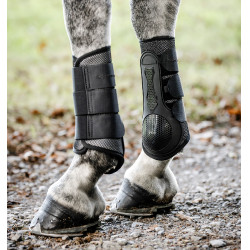 Stinchiere da dressage Horseware® Pro Bamboo Nero / nero