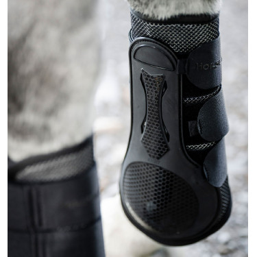 Stinchiere da dressage Horseware® Pro Bamboo Nero / nero