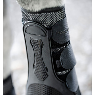 Stinchiere da dressage Horseware® Pro Bamboo Nero / nero