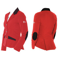 Veste Sophia femme Privilege Equitation Rouge / noir Veste Sophia femme Privilege Equitation Rouge / noir