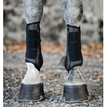 Stinchiere da dressage Horseware® Pro Bamboo Nero / nero