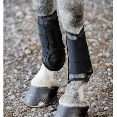 Stinchiere da dressage Horseware® Pro Bamboo Nero / nero