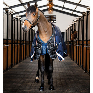 Coperta da scuderia Easy-Layer Horseware 100 g Nero / nero / argento