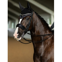 Cuffia anti-mosche Equestrian Stockholm Nero edizione
