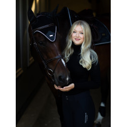 Cuffia anti-mosche Equestrian Stockholm Nero edizione