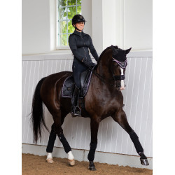 Cuffia anti-mosche Equestrian Stockholm Nero edizione