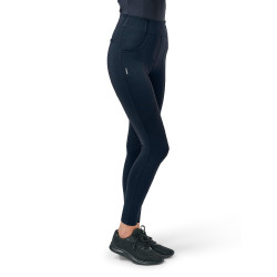 Leggings da equitazione da donna Equestrian Stockholm Supreme Blu notte Leggings da equitazione da donna Equestrian Stockholm Supreme Blu notte
