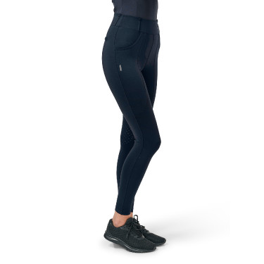 Leggings da equitazione da donna Equestrian Stockholm Supreme Blu notte Leggings da equitazione da donna Equestrian Stockholm Supreme Blu notte