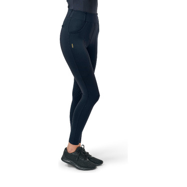 Leggings da equitazione da donna Equestrian Stockholm Supreme Royal Classic Blu
