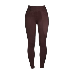 Leggings da equitazione da donna Equestrian Stockholm Supreme Bagliore infinito Marrone Leggings da equitazione da donna Equestrian Stockholm Supreme Bagliore infinito Marrone