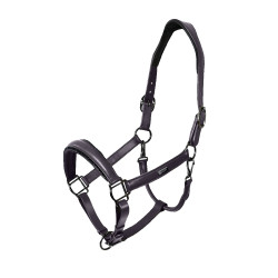 Capezza in pelle Equestrian Stockholm anatomica scintillante Viola scuro