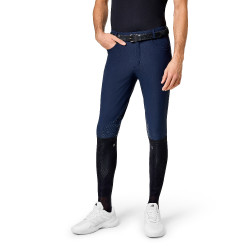 Pantaloni da equitazione Equestrian Stockholm Active da uomo Marina Blu marino