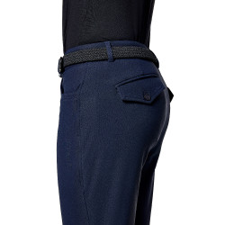 Pantaloni da equitazione Equestrian Stockholm Active da uomo Marina Blu marino