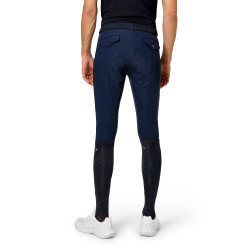 Pantaloni da equitazione Equestrian Stockholm Active da uomo Marina Blu marino