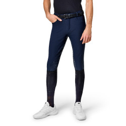 Pantaloni da equitazione Equestrian Stockholm Active da uomo Marina Blu marino